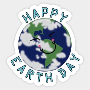 Happy Earth Day Sticker